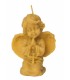 Aniołek klęczący 10 cm - Świeczka z wosku pszczelego