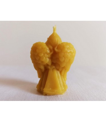 Aniołek malutki - świeca z wosku pszczelego
