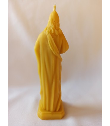 Pan Jezus 16 cm - Świeczka z wosku pszczelego