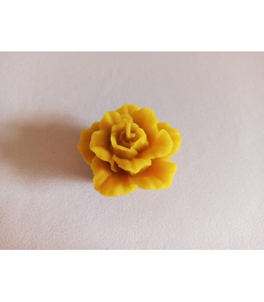 Róża mała - Świeca z wosku pszczelego