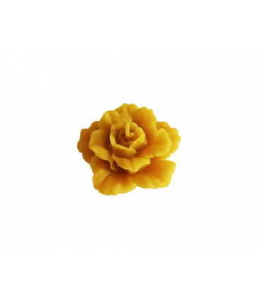 Róża mała - Świeca z wosku pszczelego