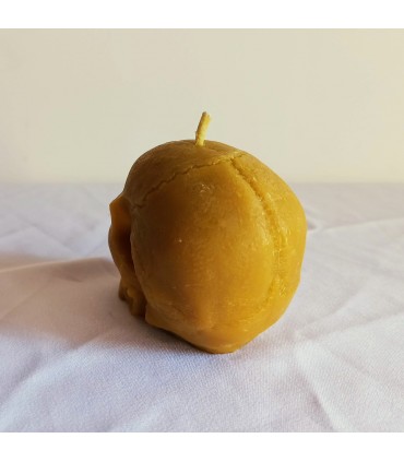 Czaszka - Świeczka z wosku pszczelego