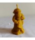 Święty Mikołaj 8,5 cm - Świeczka z wosku pszczelego