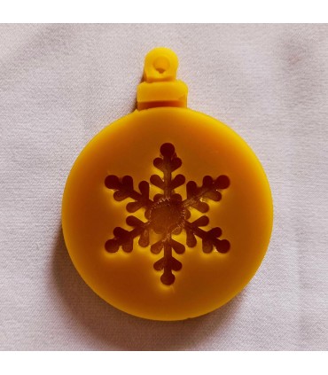 Zawieszki zestaw 5 sztuk - Zawieszka na choinkę z wosku pszczelego