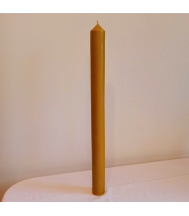 Gromnica 52 cm - Świeca z wosku pszczelego